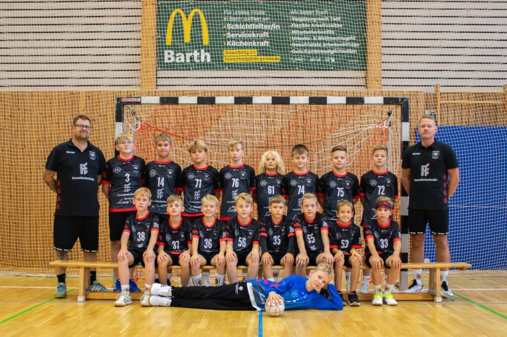 SV Motor Barth Männliche Jugend D – Heimtrikot